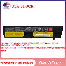 Genuine 01AV418 01AV417 SB10K97571 battery for  Lenovo Thinkpad 570 E570 83 41Wh picture