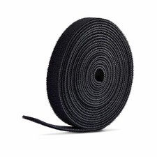 StarTech HKLP7505B 75ft (22.8m) Hook and Loop Roll, 0.5in Wide, Black picture