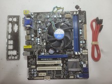 ASRock H61M-DGS Motherboard w/i3-3220, 2GB RAM, IO Shield #2151 picture