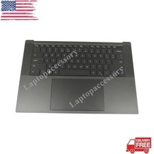 Palmrest For DELL XPS 9500 9510 9520 9530 Keyboard Backlit Touchpad 0DKFWH 7C6RC picture