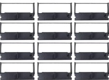 ERC 32 Ribbon x 12 Pack Ink, Cartridge, Compatible with Sam4s ER-5115II,TEC M... picture