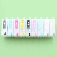 9 Colors Refillable Ink Cartridge With Chips For Epson P600 SC-P600 Printers  picture