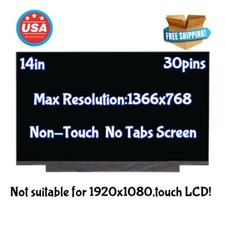 For HP 14-DQ2097NR laptop LED LCD Screen HD Display 14