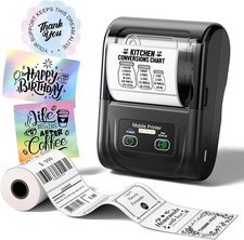M128 Label Maker 2 Inch High Speed Bluetooth Thermal Label Printer picture