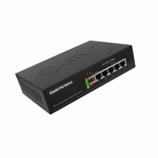 Bv Tech Poe-Sw501g Poe Switch,Camera Inputs 4,4-29/32