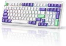 Mechanical Gaming Keyboard,Tri-Mode Bluetooth/2.4GHz/USB-C Custom Creamy Keyb... picture