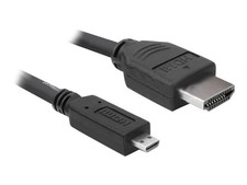 Delock HDMI Ethernet Cable A -> Micro D St/St Cable 82663 picture