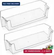 2 Pack W10900538 W11239961 Refrigerator Door Shelf Bin Replacement for Ap6333410 picture