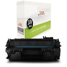 10x MWT Toner XXL Compatible With HP Laser Toner Cartridge CE505X 3-Pack Black picture