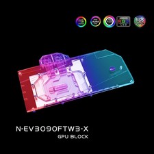 For EVGA 3090 3080 TWF3 DIY Water Block Full Coverage Graphics Card Water Block picture