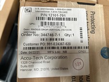 Chatsworth P/N 12101-701 Cable Runway Radius Drop 10 1/4 in. picture