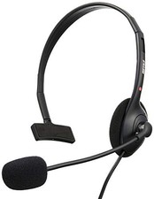 Buffalo Single-Ear Headband Headset Wired USB Connection picture