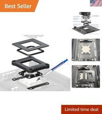AMD CPU Contact Frame + Liquid Metal Thermal Paste, Carbon Fiber Mod ILM for ... picture