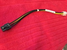 2 Pcs GPU POWER CABLE 6 PIN TO 6 PIN PCIE ORIGINAL FOR SERVER SYSTEM  picture