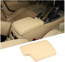 TINKI Car Armrest Box Cover for BMW 3 Series E90 E91 E92 E93 2006-2012 Beige  picture