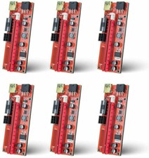 AAAwave (6) PCI-E 1X to USB 3.0 GPU Mining Risers PCIe picture