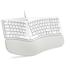 RT05C Wired Ergonomic Keyboard, Split Keyboard with Cushioned Wrist Rest, Adj... picture