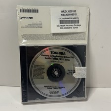 Toshiba Satellite M30X M35X Recovery DVD Windows XP Home Edition Sealed picture