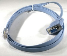Cisco Rollover Console Cable RJ45 Male to DB9 Female 6ft picture