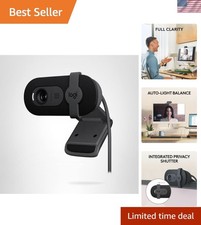 Brio 101 Full HD 1080p Webcam for Streaming and Meetings - Black picture