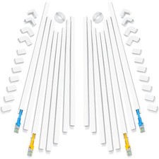 250in Cord Hider Onecord Cable Concealer Small Cord Cover On Wall Cable Manageme picture