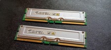 2 Matching Samsung Rambus Memory 256MB/8 MR16R1628AF0-CM8 800-40 picture
