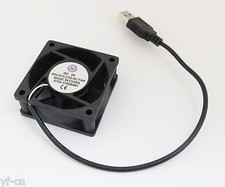 1pc USB Powered 5V 60 x 60 x 25mm 6025 USB Powered Brushless DC Cooling Fan picture