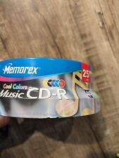 Memorex Cool Colors CD-R 25PK (25 pack of discs) - 40x, 700MB, 80 Min. picture