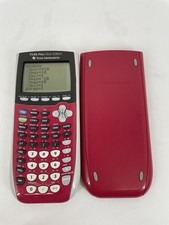 Texas Instruments TI-84 Plus Silver Edition Graphing Calculator Pink w/ Cover picture