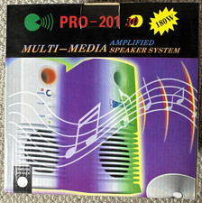 PRO-201 3D MULTI MEDIA SPEAKERS - NEW IN BOX picture
