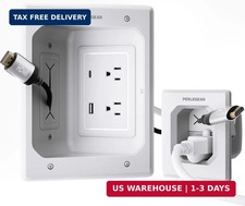 Perlegear in Wall Cable Management Kit, USB & Type C PortsTV Cord Hider & Cable picture