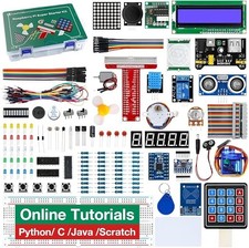 LAFVIN Super Starter Kit for Raspberry Pi 5/4/4B/3B/3B+,Python C Java Scratch... picture