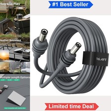 DC Power Cord 16.4ft Replacement Cable For Starlink Mini Male to Male Waterproof picture