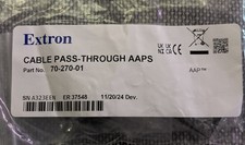 Extron 70-270-01 AAP Cable Pass Through Black NEW picture