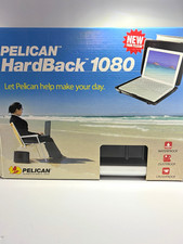 Pelican HardBack 1080 Laptop Case w/ Foam Padding Purge Valve Open Box/Unused  picture