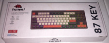 New FreeWolf M87 2.4Ghz BT5.0 dual mode connections gaming keyboard rechargeable picture