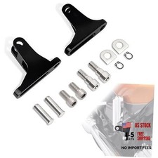 Motorcycle Parts,Passenger Mini Footboard Gloss Black Footboard Mount Kit picture