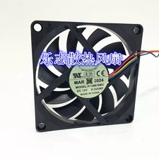 1PCS EVERFLOW R128010BU 12V 0.35A 8CM 4-Wire inverter cooling fan picture