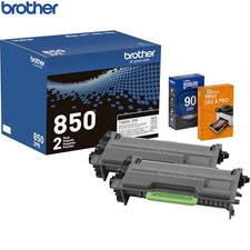 Brother High-Yield Toner Black Twin Pack with Deco Essentials Guide picture
