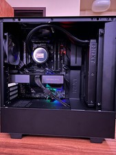 PROFESSIONAL BLACK - MINIMALIST CUSTOM BUILT GAMING & STREAMING PC picture