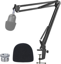 Razer Seiren Mini Boom Arm with Pop Filter -Mic Stand with Foam Cover Windscreen picture