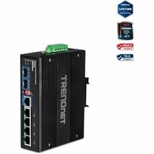 TRENDnet-New-TI-UPG62 _ TRENDNET 6-PORT HARDENED INDUSTRIAL GIGABIT UL picture