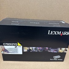 Lexmark C792x2yg Toner Cartridge - Yellow - Laser - 1 / Pack - Oem (C792X2YG) picture