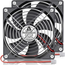 GDSTIME 120mm 12V 2 Pin Hydraulic Bearing DC Brushless Cooling 120x120x25mm picture