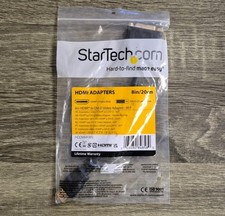 NEW StarTech HDMI to DVI-D (M/F) Video Cable Adapter HDDVIMF8IN ( 8in/20cm ) picture