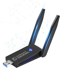 adaptador wifi usb inalambrico de 1300 mbps de doble banda para computadora pc picture
