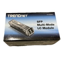 NIB TRENDnet SFP Multi-Mode LC Duplex Connector Module 1,800ft, Model: TEG-MGBSX picture