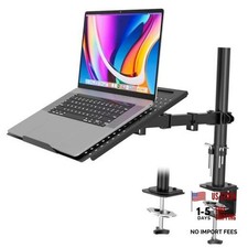BONTEC Laptop Arm for Desk, 13-32 Inch, 22lbs, VESA 75/100 Compatible | Fully picture