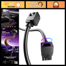 ARGB GPU PSU Extension Cable - 8PIN Copper Wire Power Cord, 2000W, Minimalist De picture