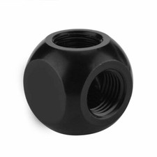 G1/4 Inner Thread 4 Way Splitter Water Tube Connector Adapter PC Water Cooling picture